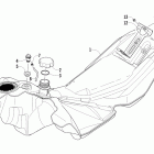 XF 800 SP HC Топливный бак