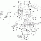 M 800 HCR Передний бампер и рама
