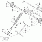 M 800 Задняя подвеска , задний рычаг