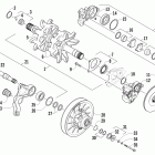 XF 1100 LXR Вал приводной трака и тормоза