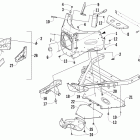 XF 800 SP HC Передний бампер и рама