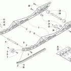 F 1100 SP LTD Рельс скольжения и гусеница