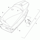 XF 800 SP HC Сидение