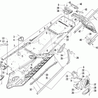 XF 800 Sno Pro Тунель ,задний бампер и брызговик