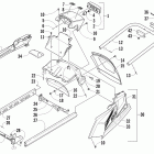 TZ1 Задний бампер, багажник, брызговик и задний фонарь...