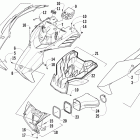 XF 800 SP HC Капот и воздуховоды