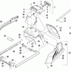 T570 Задний бампер, багажник, брызговик и задний фонарь