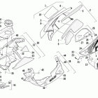 M 800 HCR Поддон и обтекатели