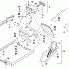 TZ1 Задний бампер, багажник, брызговик и задний фонарь...