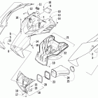 XF 800 Sno Pro Капот и воздуховоды