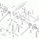 F 1100 SP LTD Задняя подвеска , задний рычаг