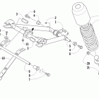 F 1100 SP LTD Задняя подвеска , амортизатор