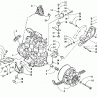 POWDER SPECIAL 500 EFI Опора двигателя и вариатор