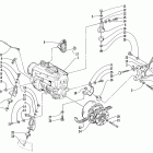 Jag 340 DLX Опора двигателя и вариатор
