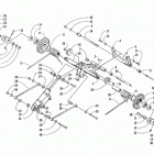 Z 440 SNO-PRO Rear suspension - rear arm assembly