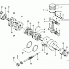 POWDER SPECIAL 600 Поршень и коленвал