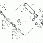 ZR 500 Задняя подвеска ,задний амортизатор