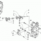 COUGAR Dropcase chain tension assembly