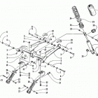 ZRT 600 Задняя подвеска , амортизатор