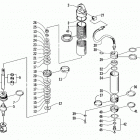 ZR 500 EFI LE - GREEN Передний амортизатор