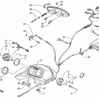 ZR 600 LE - GREEN Фара и панель инструментов