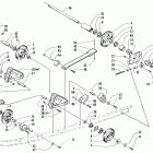 Panther 340 Задняя подвеска оси в сборе