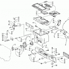 Z 440 Carburetor, fuel pump, and air silencer assembly