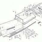 Z 440 SNO-PRO Шасси и задний бампер
