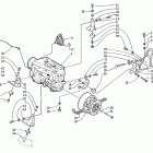 Z 370 Опора двигателя и вариатор