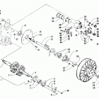 PANTHER 440 Вал приводной трака и тормоза