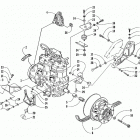 ZL 500 Опора двигателя и вариатор