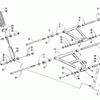 Jag 340 DLX Передняя подвеска и амортизатор