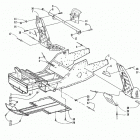 JAG 440 DLX Передняя рама и подножки