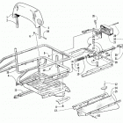 BEARCAT 440 II - 156 IN. Спинка , багажник ,фаркоп и фонарь