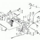 Z 440 SNO-PRO Консоли, переключатели, электропроводка в сборе