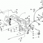 BEARCAT 340 Консоли, переключатели, электропроводка в сборе