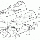 PANTERA 800 Топливный бак и сиденье