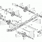 PANTERA 580 EFI Промежуточные колеса и оси