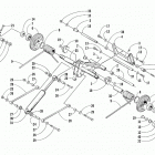 ZL 500 Задняя подвеска ,задний рычаг