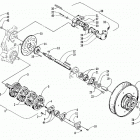 THUNDERCAT Вал приводной трака и тормоза