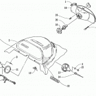 BEARCAT 340 - 136 IN. Фара и приборная панель