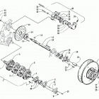 TRIPLE TOURING Вал приводной трака и тормоза