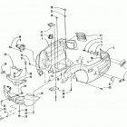 PANTHER 340 Обтекатель и передний бампер