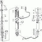 ZR 500 EFI LE - GREEN Rear suspension - front arm shock absorber