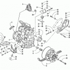 ZR 600 Опора двигателя и вариатор