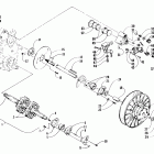 Panther 340 Вал приводной трака и тормоза
