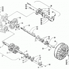 PANTHER 550 Вал приводной трака и тормоза
