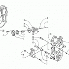 PANTHER 340 Dropcase chain tension assembly