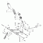 Jag 340 DLX Rear suspension front arm