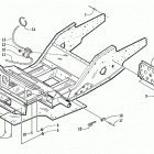 Z 440 SNO-PRO Передняя рама и подножки